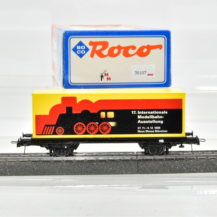 Roco 99906 Sonderwagen "Intern. Modellbahn-Ausstellung1999", (70107)