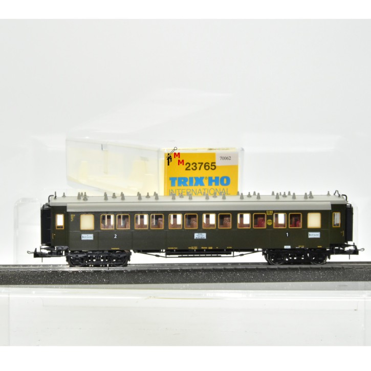 Trix 23765 Bayrischer Schnellzugwagen, 1./2.Kl., (70062)