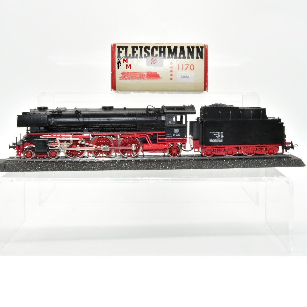 Fleischmann 1170 Dampflok BR 01 der DB, Wechselstrom,  (25456)
