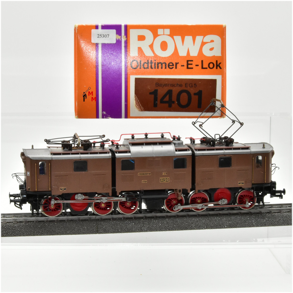 Röwa 1401 Oldtimer E-Lok Baureihe EG 5 der Deutschen Reichsbahn, (25307)