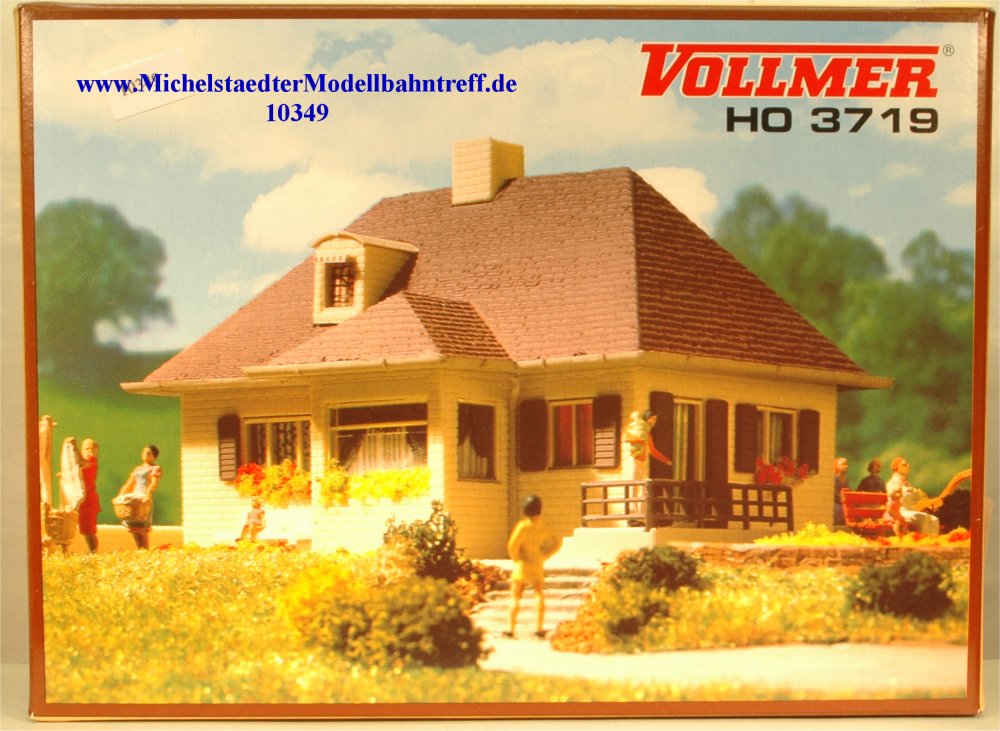 (Neu) Vollmer 3719 Bausatz "Einfamilienhaus", (10349)