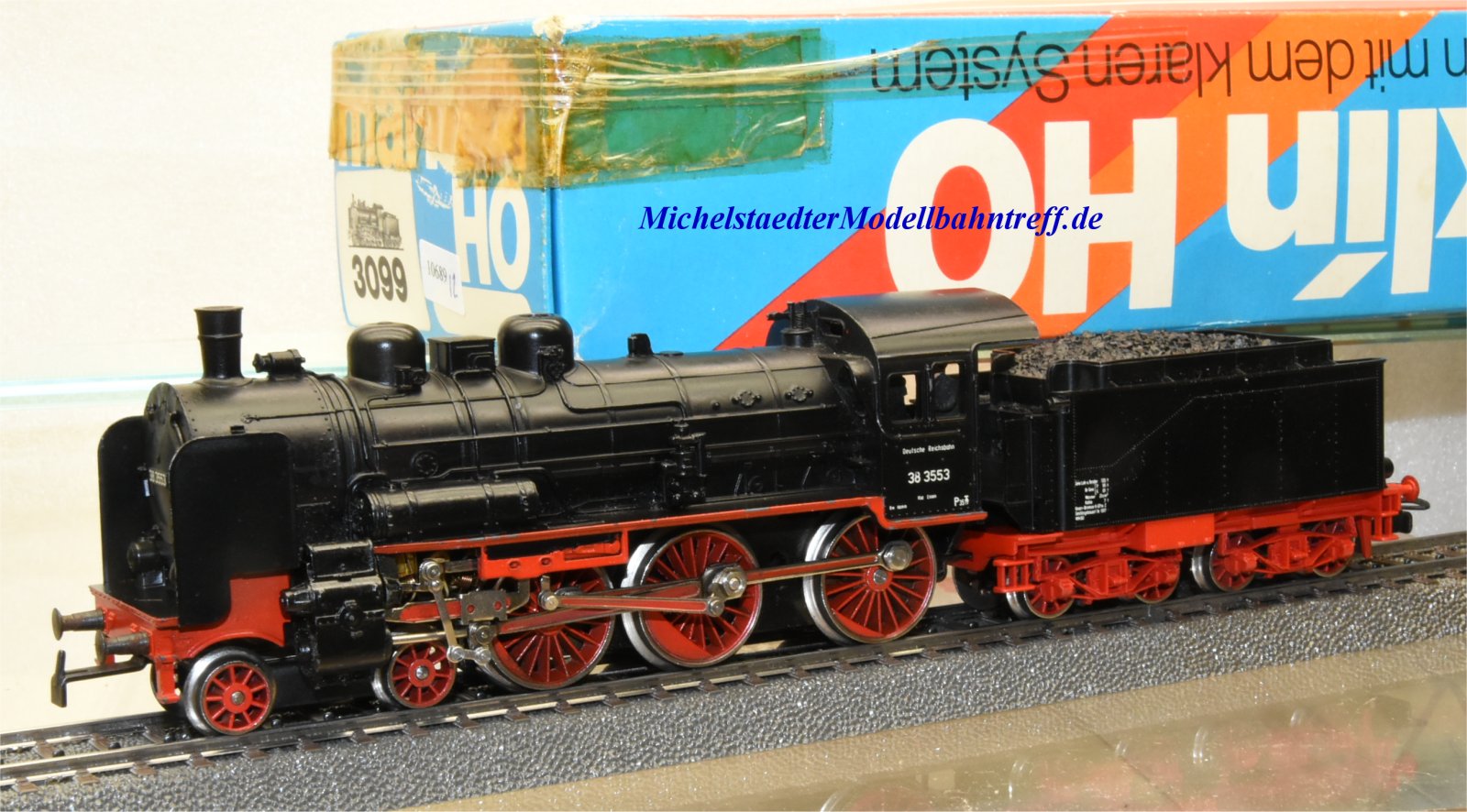 Märklin 3099.2 Dampflok BR 38 Dt. Reichsbahn, (10689)