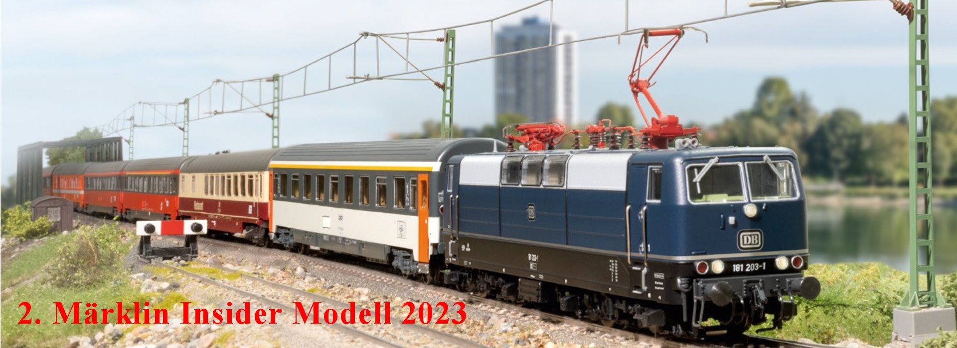 Slideshow Märklin 2. Insider Modell 2023