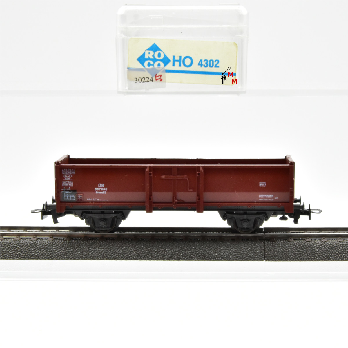 Roco 4302 Offener Güterwagen der DB, Wechselstrom, (30224)