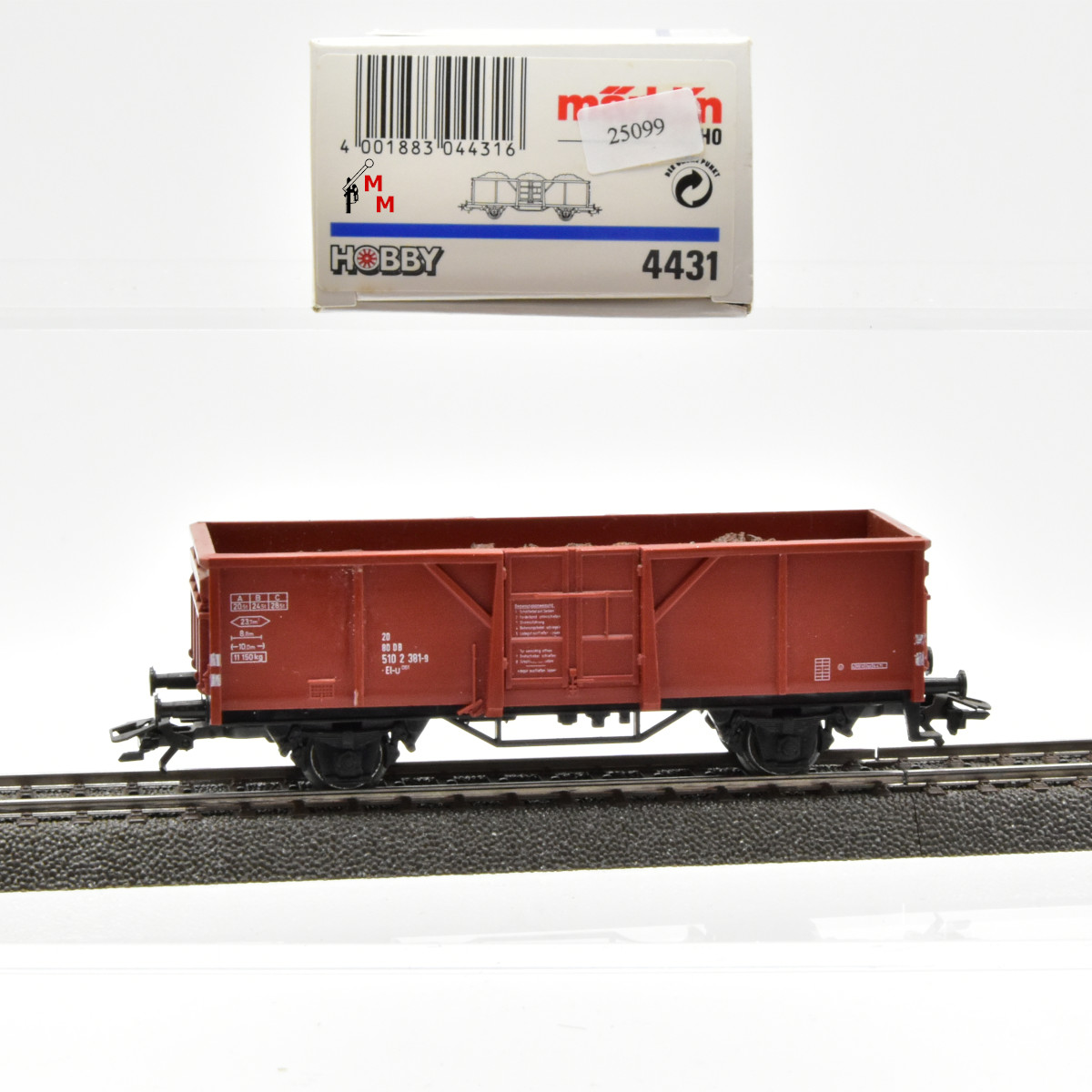 Märklin 4431.99 Offener Güterwagen mit Schrottladung, DB, (25099)