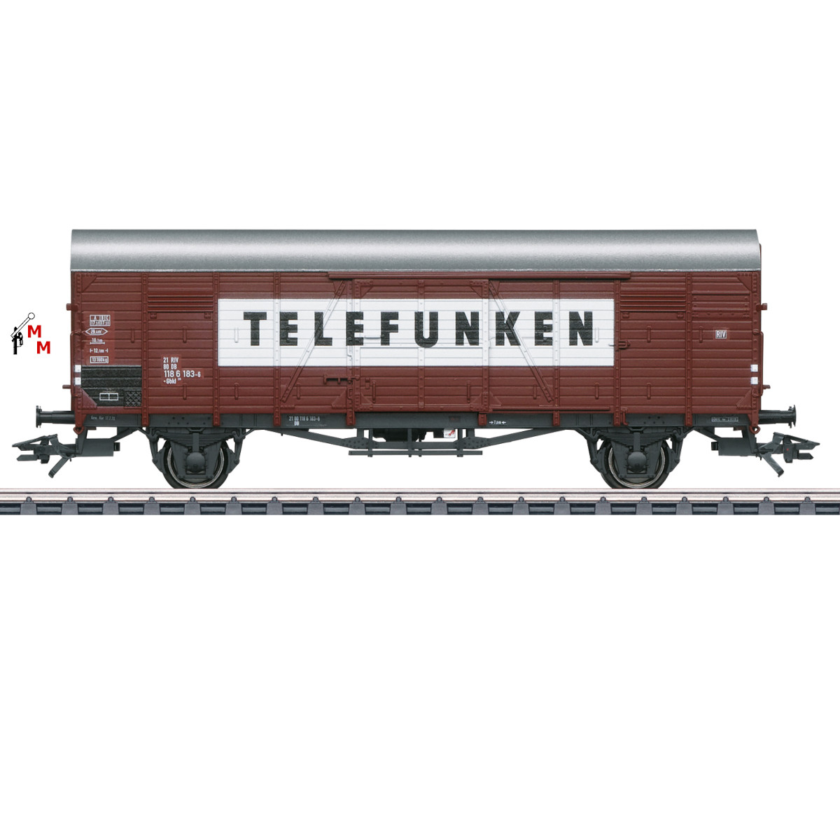 (Neu) Märklin MHI 46169 Gedeckter Güterwagen "Telefunken", Ep.IV,