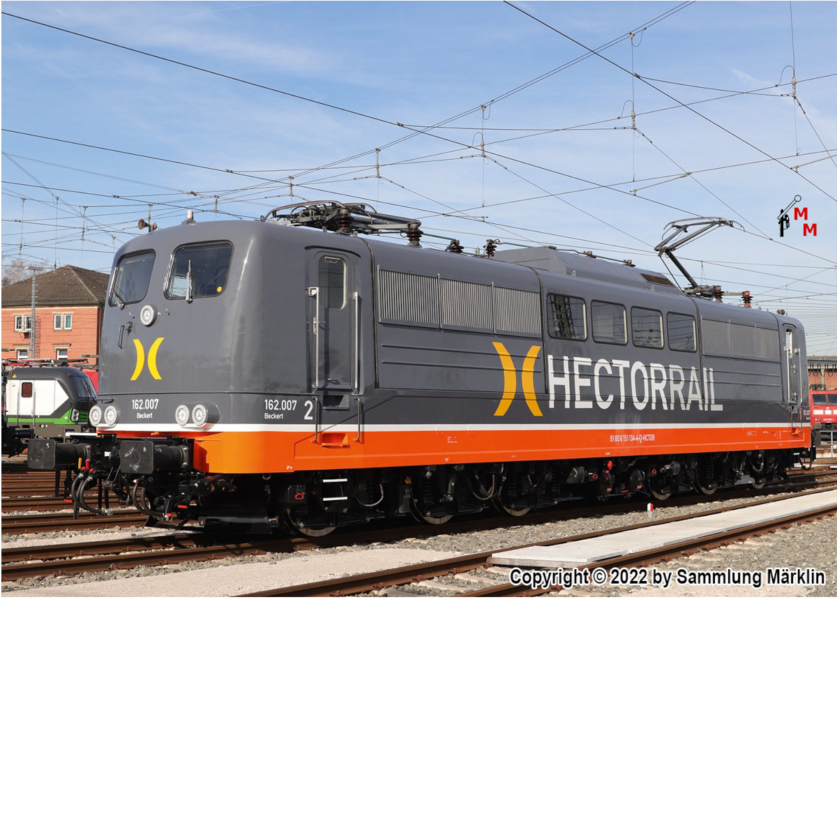 (Neu) Märklin 55253 Spur 1 E-Lok BR 162 "Hectorrail", Ep.VI,