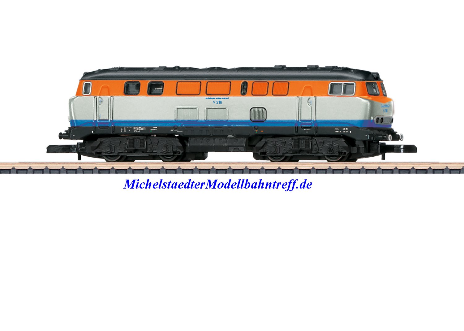 (Neu) Märklin Spur Z 88669 Diesellokomotive BR 216, Ep.IV, Messelok 2020,
