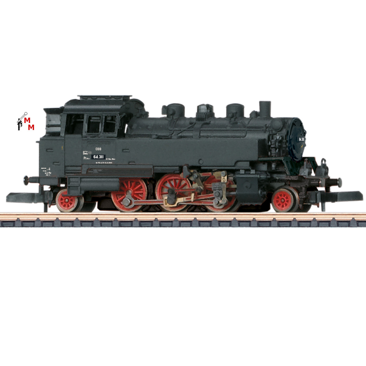 (Neu) 88745 Spur Z Dampflokomotive Reihe 64 ÖBB EP.III,