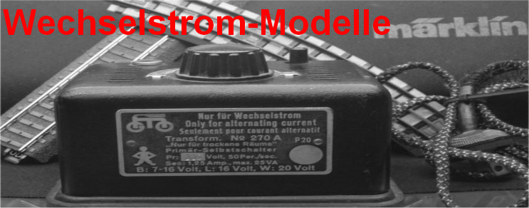 Wechselstrom H0 Wechselstrom H0