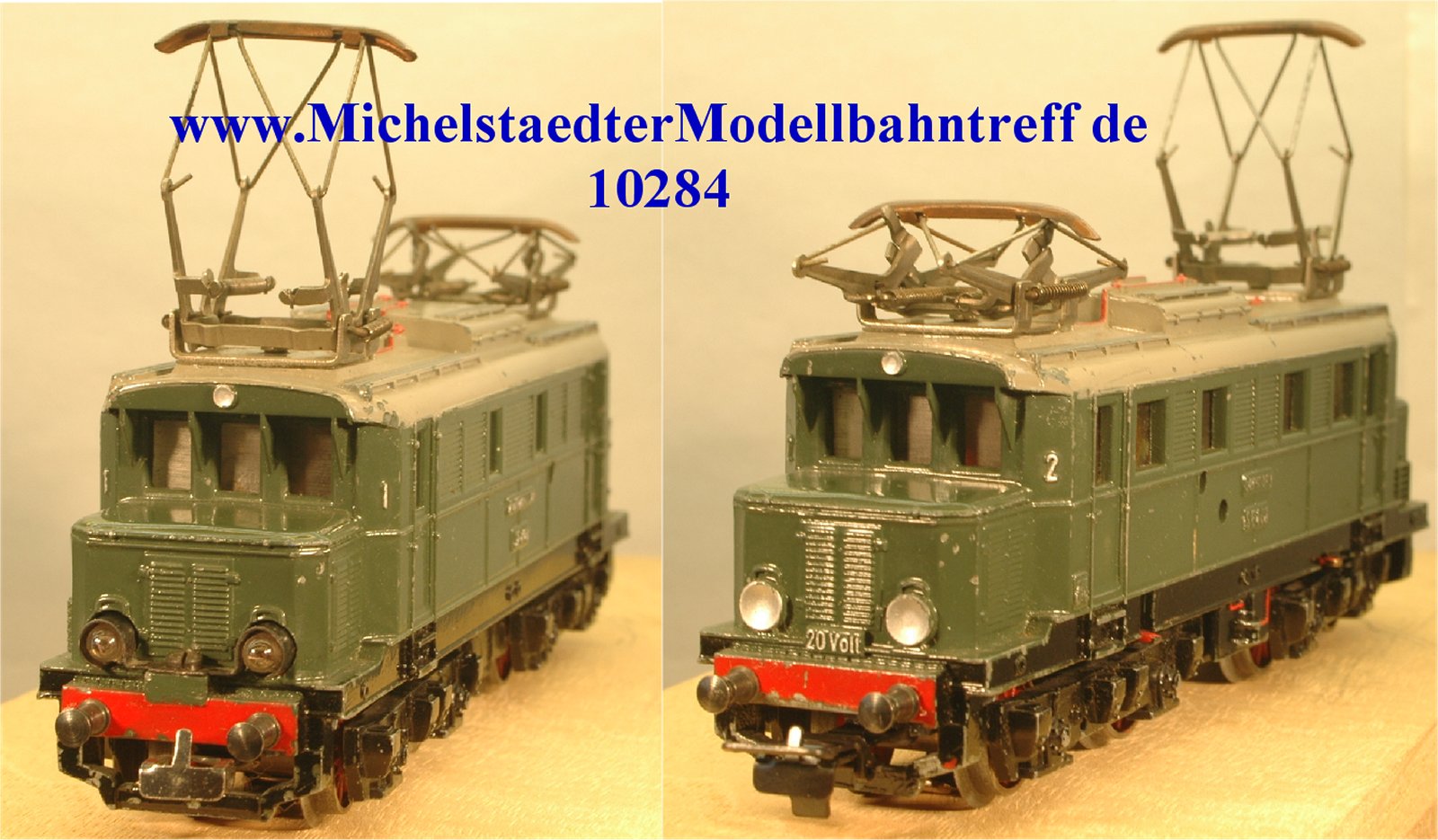 E254 Märklin 68 296 Serviceheft für Lokomotiven grün Jahrgang 78 bis 83