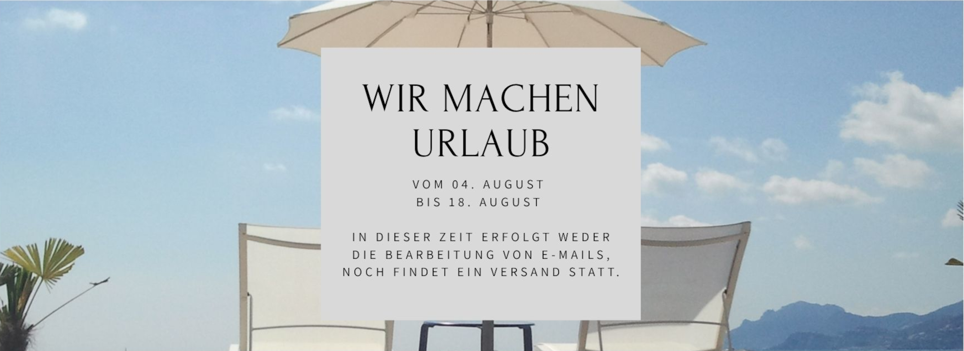 Slideshow Sommerurlaub
