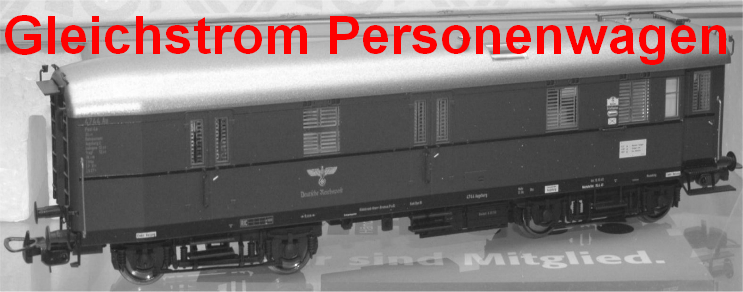 Gleichstrom Personenwagen Gleichstrom Personenwagen